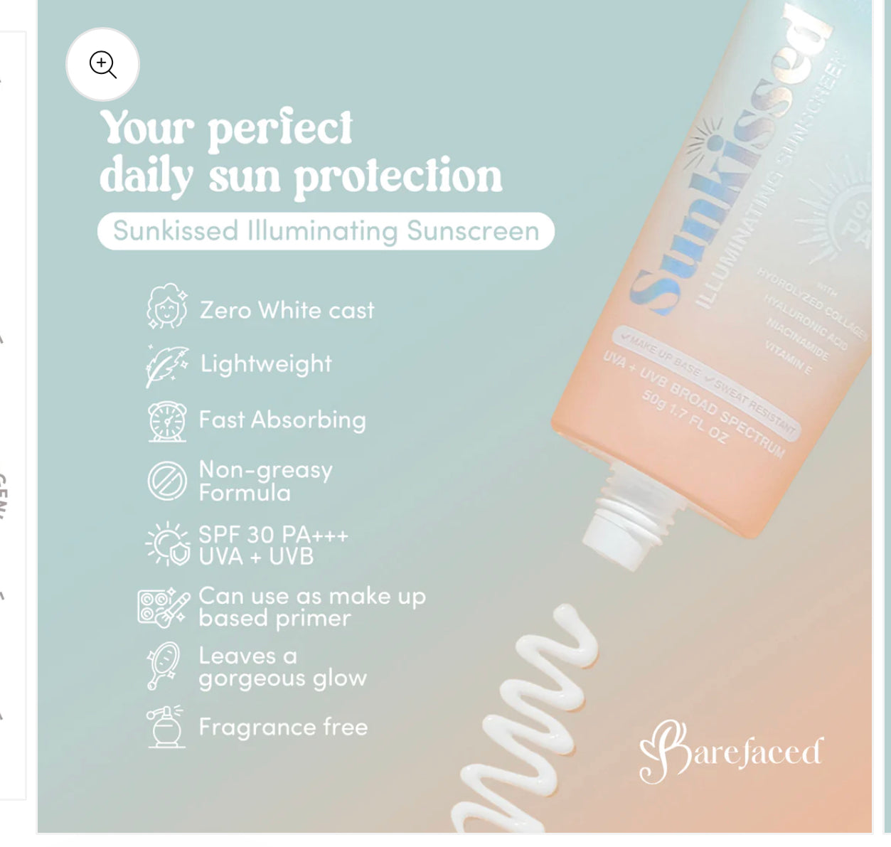 Barefaced Sunkissed Illuminating Sunscreen