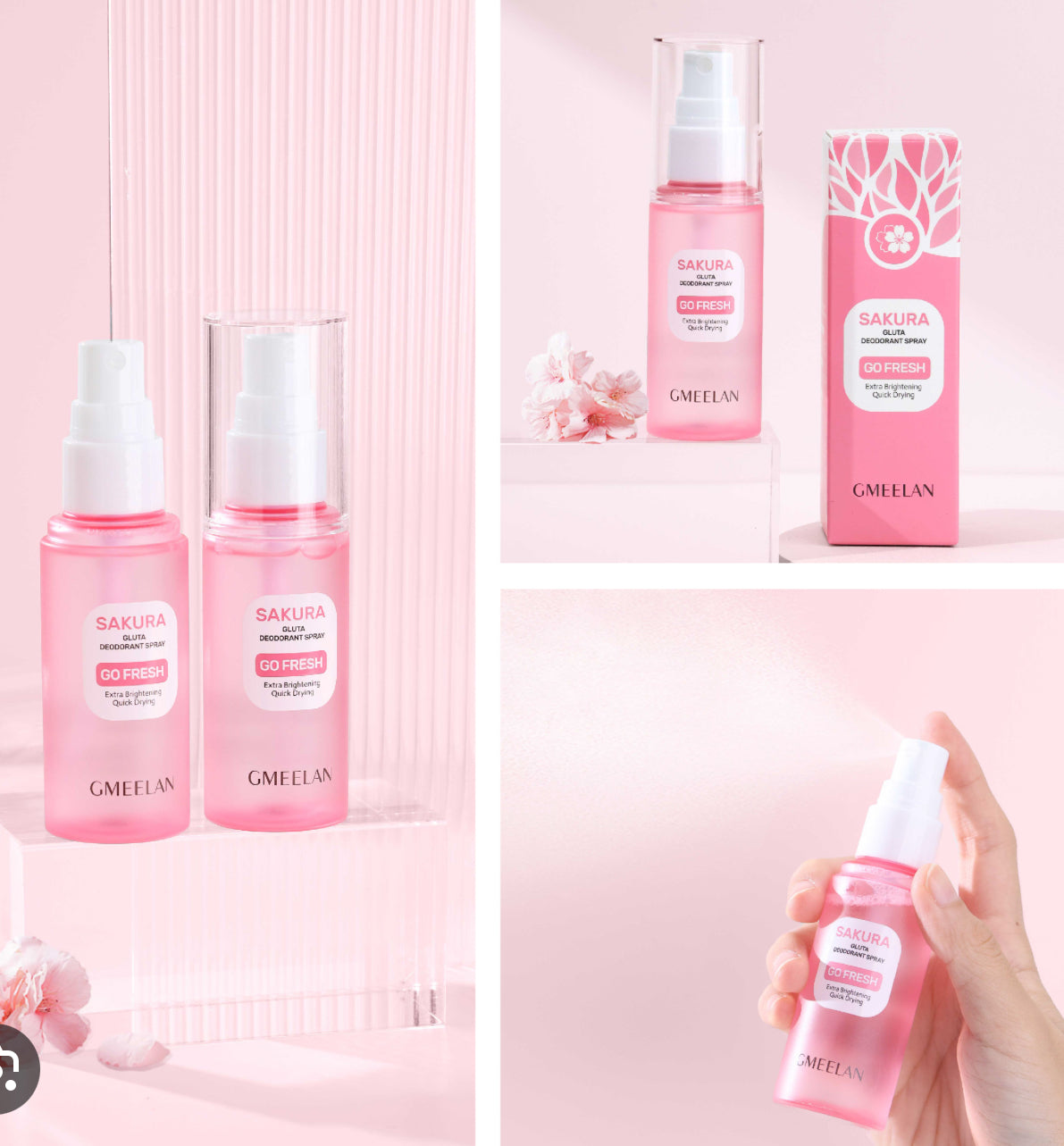 Gmeelan Sakura Deo Spray