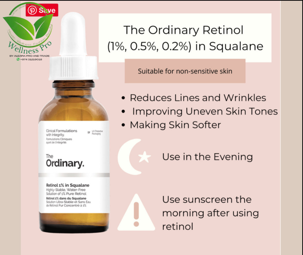 The Ordinary Retinol in Squalane (0.2% / 0.5% ) 30ml