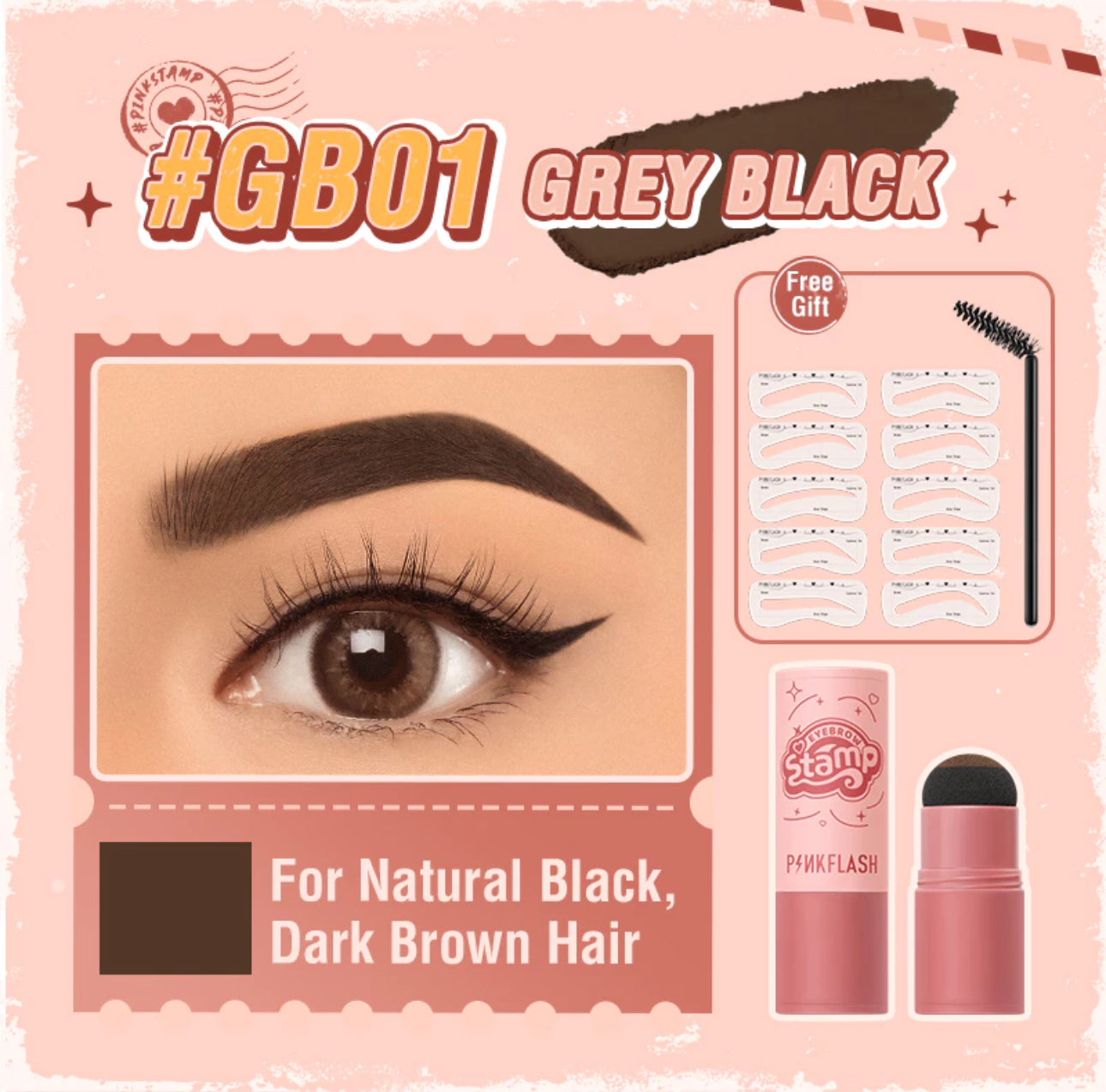 Pinkflash Waterproof Eyebrows