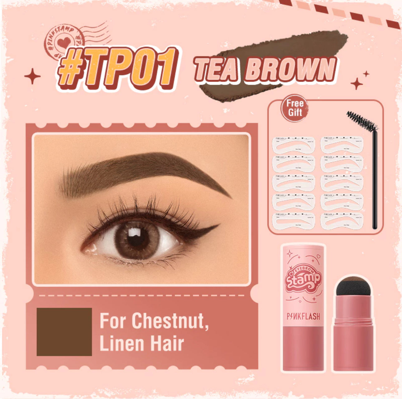 Pinkflash Waterproof Eyebrows