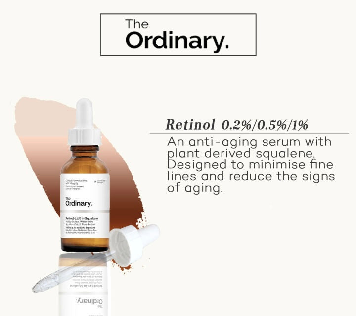 The Ordinary Retinol in Squalane (0.2% / 0.5% ) 30ml