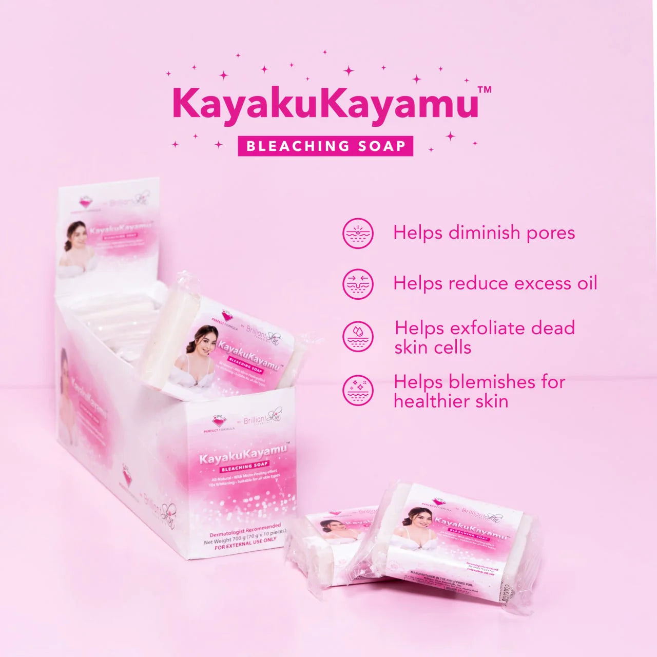 Brilliant KayakuKayamu Bleaching Soap