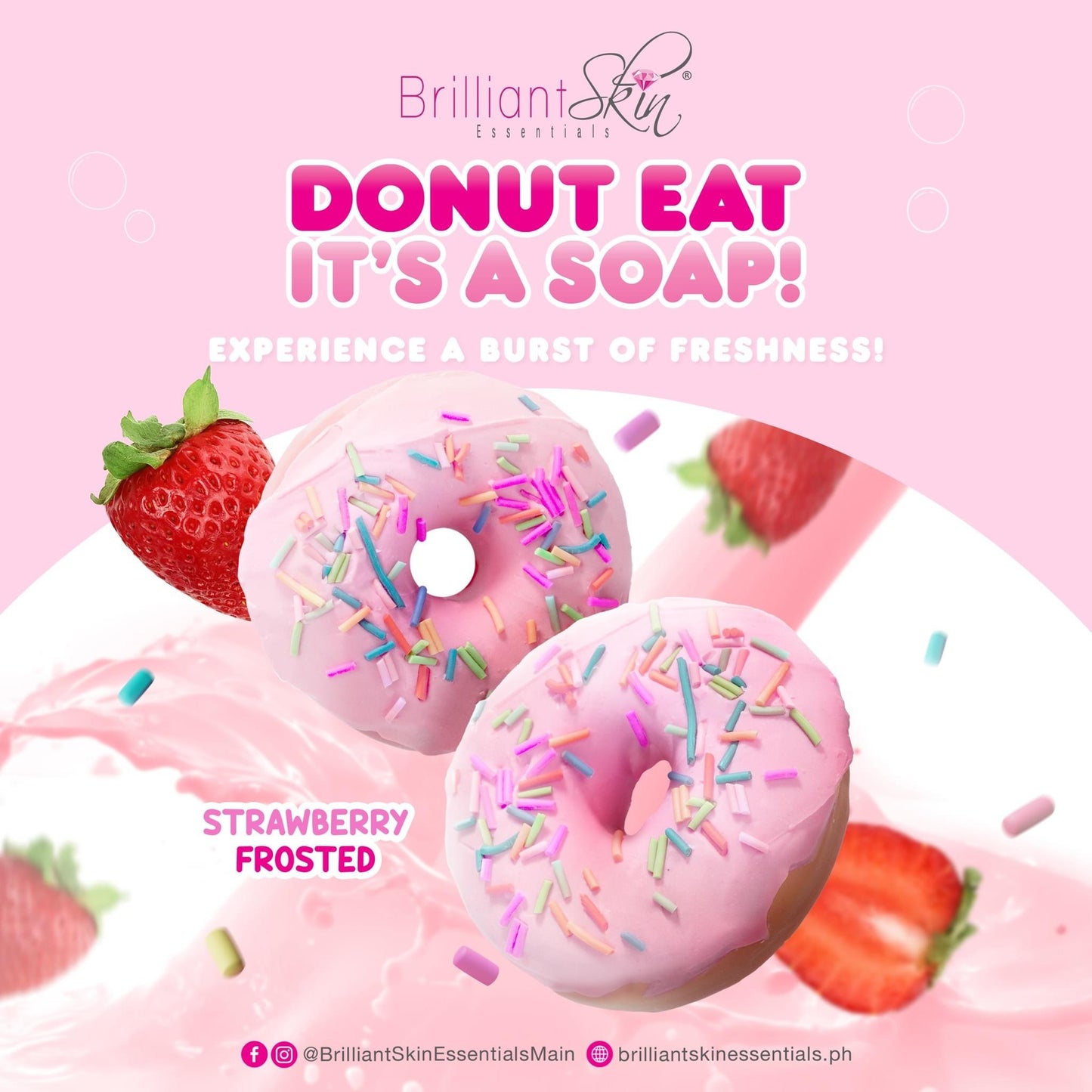 Brilliant Skin Donut EAT it’s a SOAP