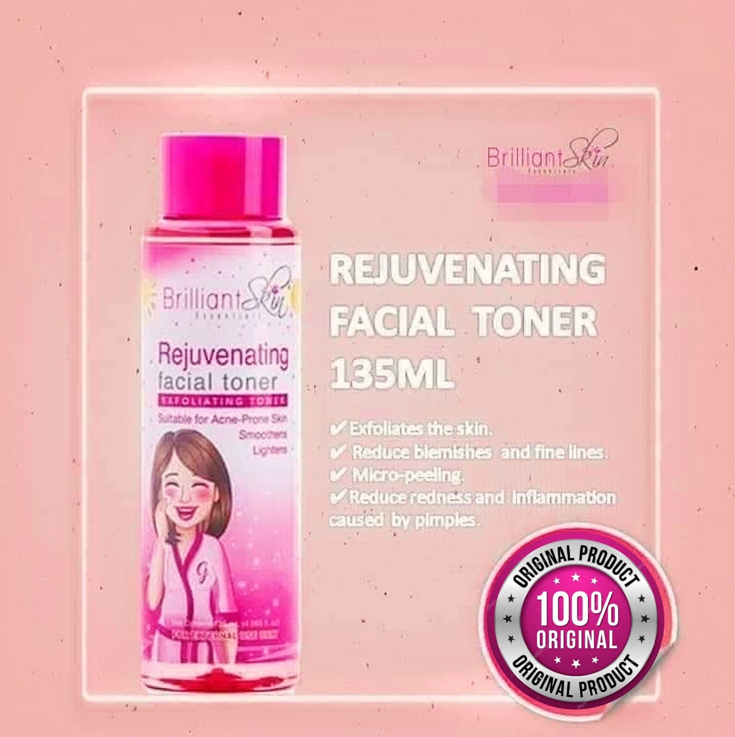 Brilliant skin Rejuvenating FACIAL TONER 135ML 