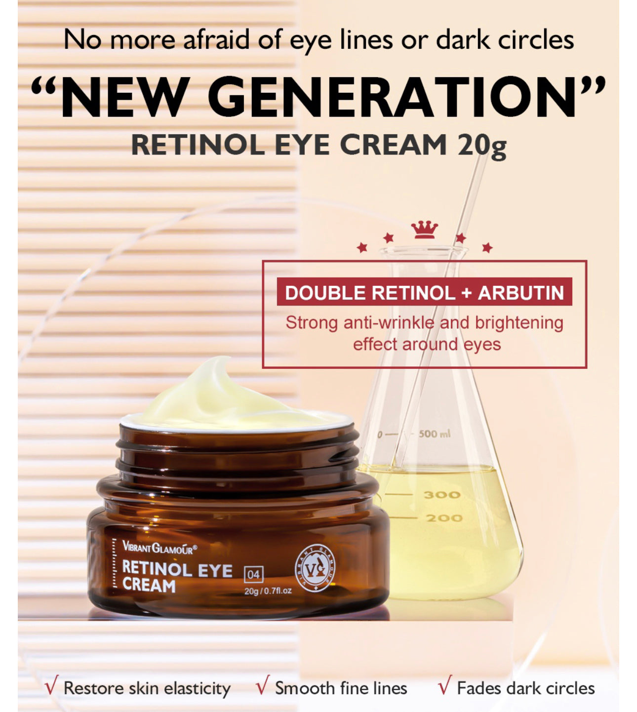 VIBRANT GLAMOUR Retinol Eye Cream