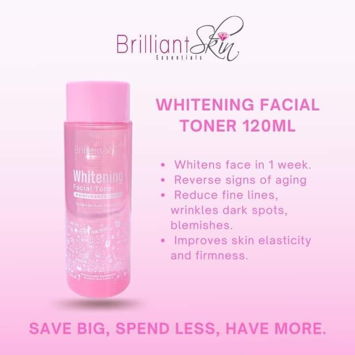 Brilliant Skin Whitening Facial Toner 120ml