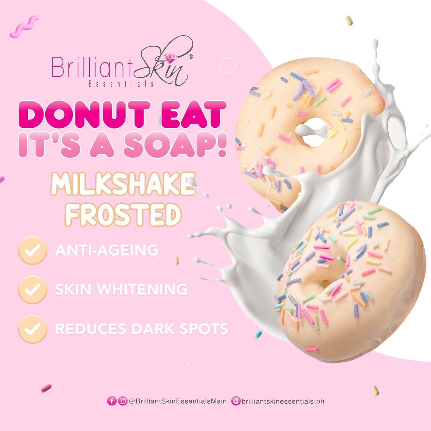 Brilliant Skin Donut EAT it’s a SOAP