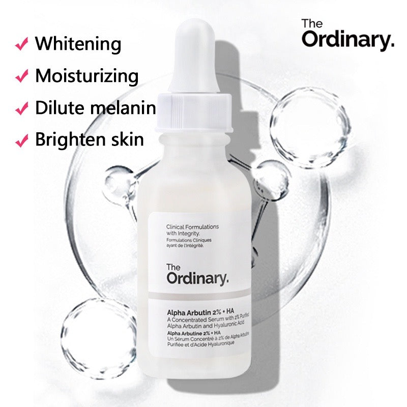 The Ordinary Alpha Arbutin 2% + HA -  Dark Spots With Hydrating Hyaluronic Acid 30ml