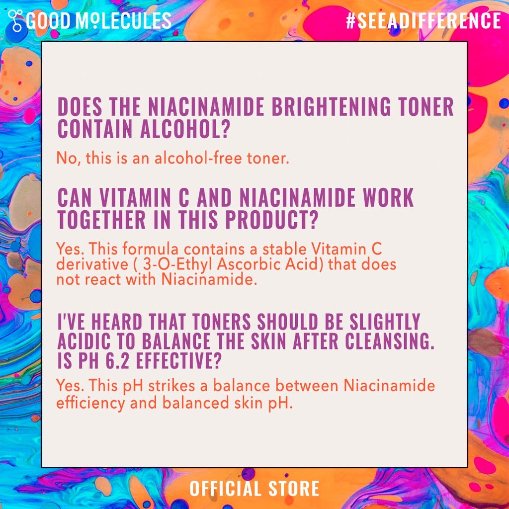 Good Molecules Niacinamide Brightening Toner